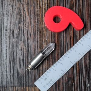 handmade CLEAR QUARTZ CRYSTAL necklace